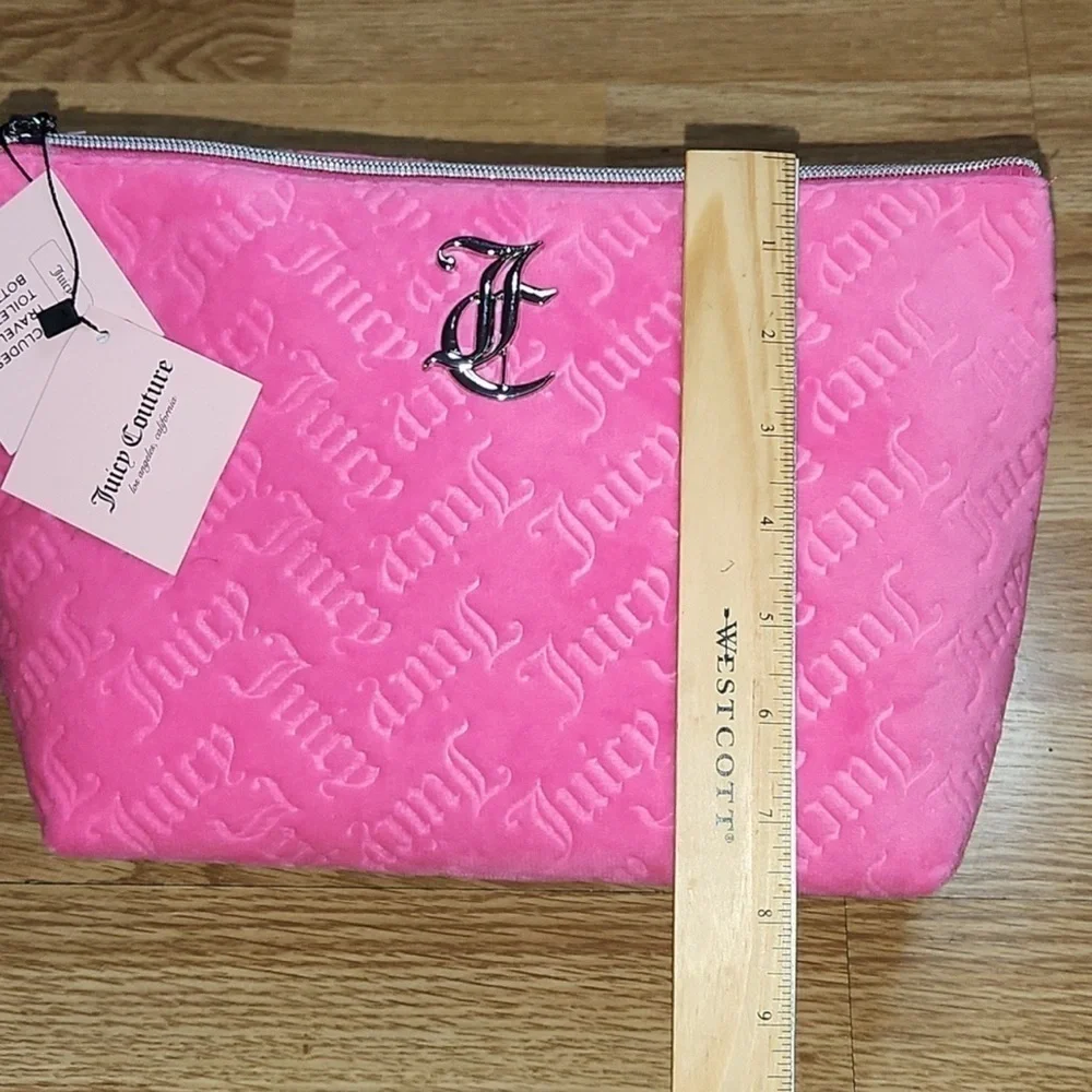 Juicy Couture Pink Cosmetic Bag